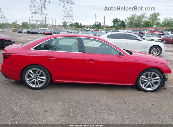 WAUEAAF49MA018920 2021 AUDI A4 Red Vista interior de 360 grados