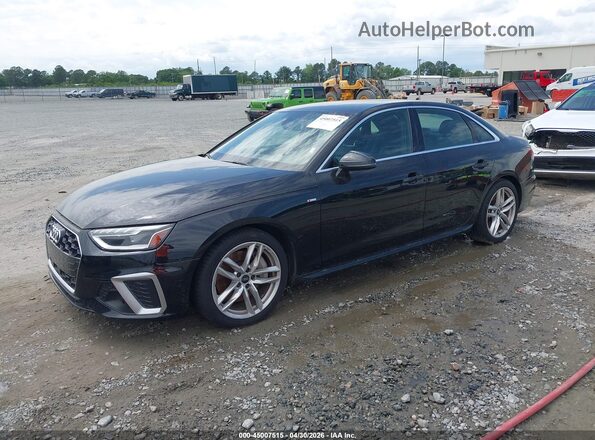 WAUEAAF49RN005682 2024 AUDI OTHER Black Առջևի ձախ երեք քառորդ տեսարան