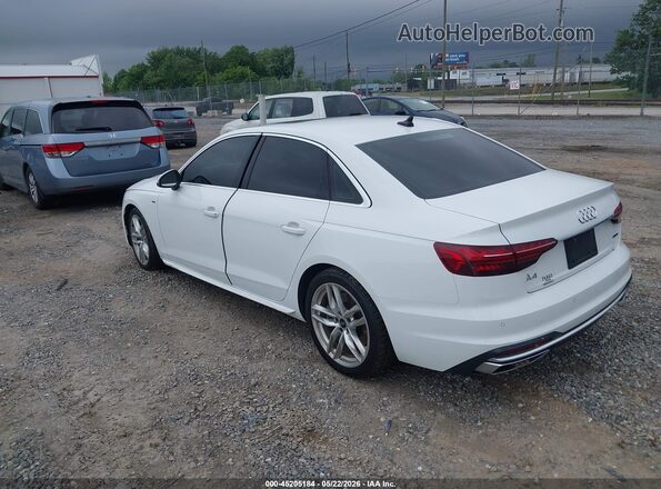 WAUEAAF4XNA049899 2022 AUDI A4 White 