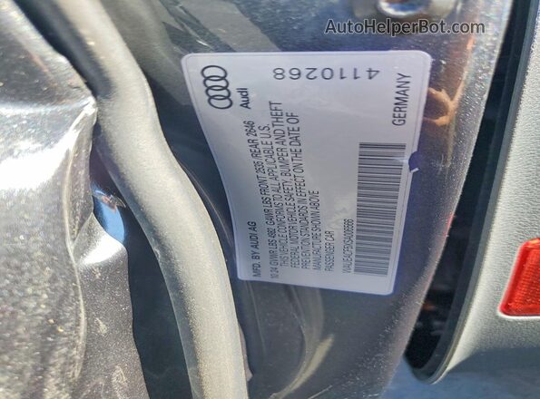 WAUEACF5XSA006566 2025 AUDI A5 Gray Շարժիչի բաժամունքի տեսք