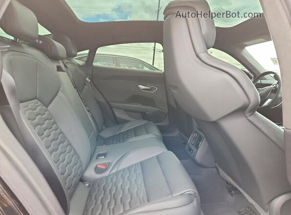 WAUEJBFW3R7001736 2024 AUDI E-TRON Black Rear seats view