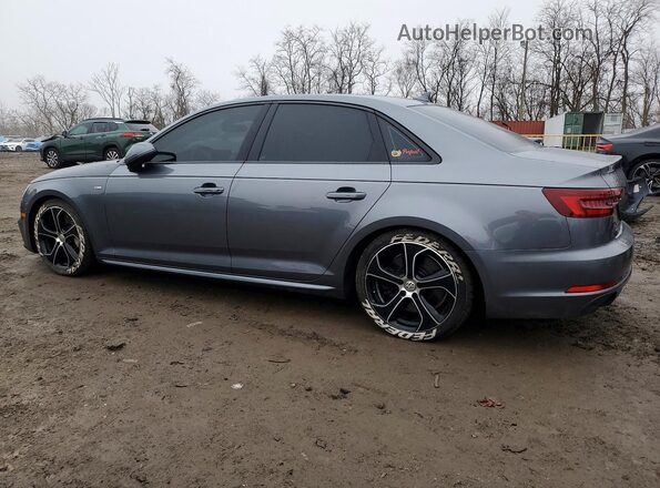 WAUENAF40JA060151 2018 AUDI A4 Gray უკანა მარცხენა