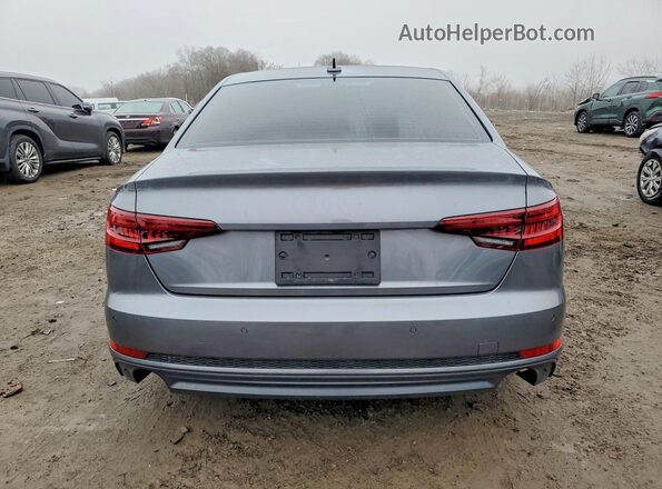 WAUENAF40JA060151 2018 AUDI A4 Gray უკანა ხედი