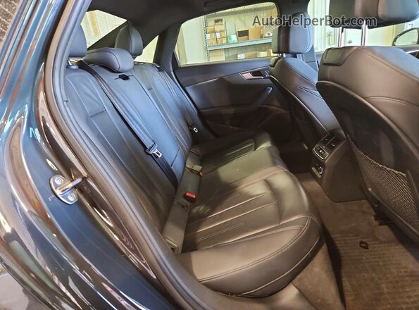 WAUENAF40KA052763 2019 AUDI A4 Gray Հետևի նստատեղերի տեսք