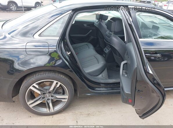 WAUENAF41HN066401 2017 AUDI A4 Black VIN կոդի պիտակի տեսք