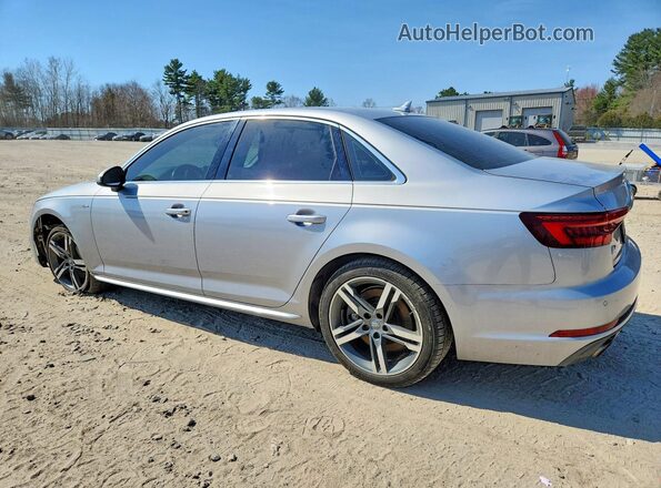 WAUENAF41JN011971 2018 AUDI A4 Silver Trasero izquierdo