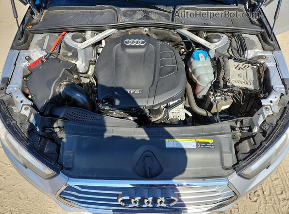 WAUENAF41JN011971 2018 AUDI A4 Silver Vista interior trasera
