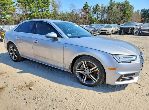 WAUENAF41JN011971 2018 AUDI A4 Silver Delantero derecho