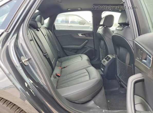 WAUENAF41JN016104 2018 AUDI A4 Серый Вид задней части салона