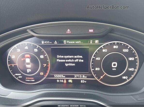 WAUENAF41KN019165 2019 AUDI OTHER Silver უკანა სავარძლების ხედი