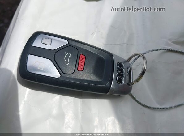 WAUENAF43JN014337 2018 AUDI OTHER White Widok deski rozdzielczej