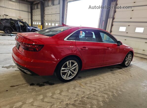 WAUENAF43LN011179 2020 AUDI A4 Red Rear right
