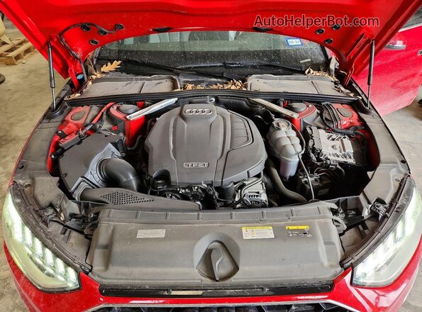 WAUENAF43LN011179 2020 AUDI A4 Red Rear interior view