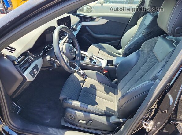 WAUENAF43LN011280 2020 AUDI A4 Черный Вид салона спереди