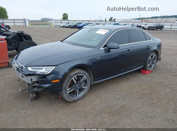 WAUENAF44HN014910 2017 AUDI A4 Black Przód lewy