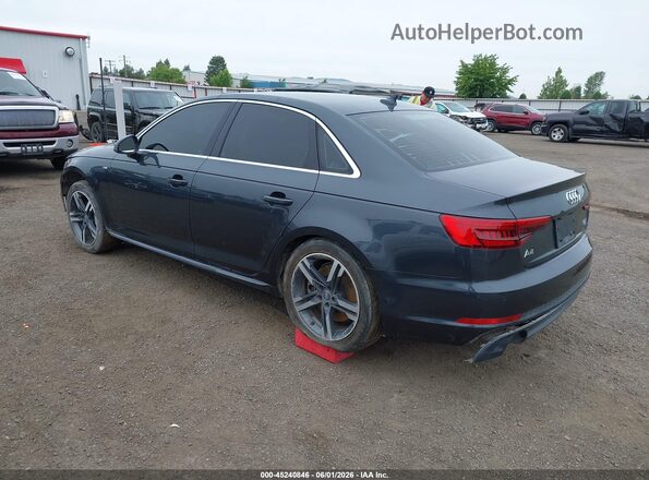WAUENAF44HN014910 2017 AUDI A4 Black Tył lewy