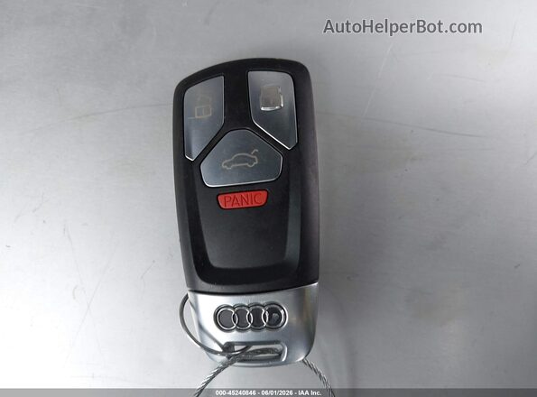 WAUENAF44HN014910 2017 AUDI A4 Black Widok deski rozdzielczej