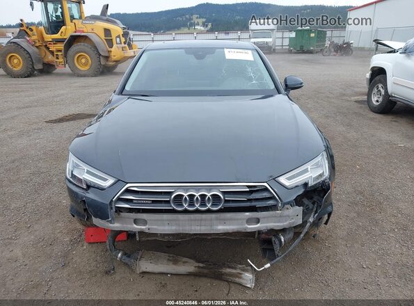 WAUENAF44HN014910 2017 AUDI A4 Black Widok wnętrza z tyłu