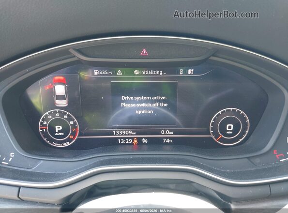 WAUENAF44JA042073 2018 AUDI OTHER Dark Blue Widok tylnych siedzeń
