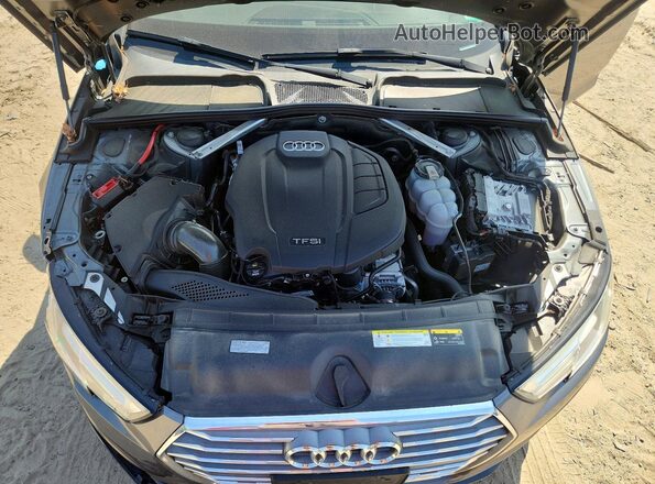 WAUENAF44KN015336 2019 AUDI A4 Серый Вид задней части салона