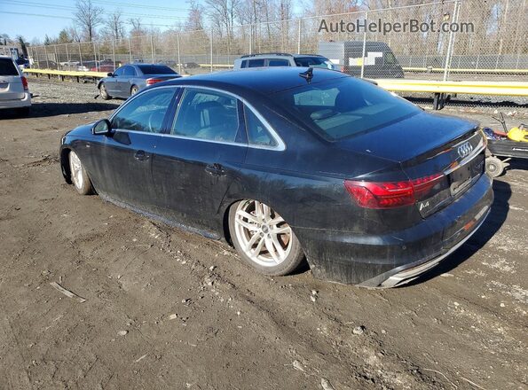 WAUENAF44LA062858 2020 AUDI A4 Черный Задняя левая четверть