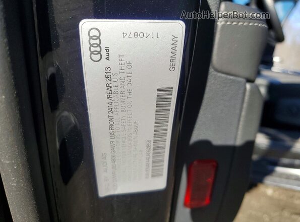 WAUENAF44LA062858 2020 AUDI A4 Черный Вид подкапотного пространства