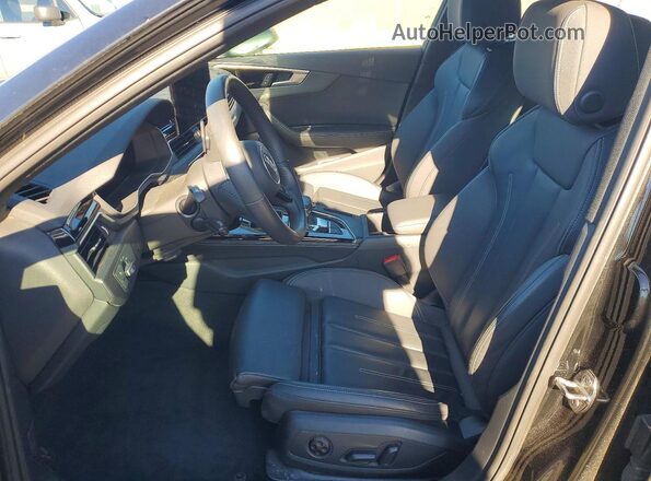 WAUENAF44LA062858 2020 AUDI A4 Черный Вид салона спереди