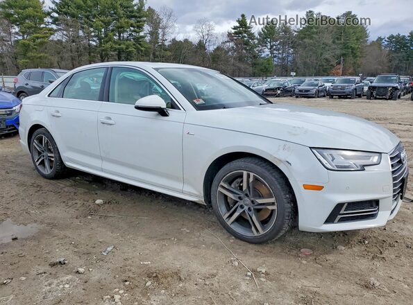 WAUENAF45JA106735 2018 AUDI A4 White Առջևի աջ