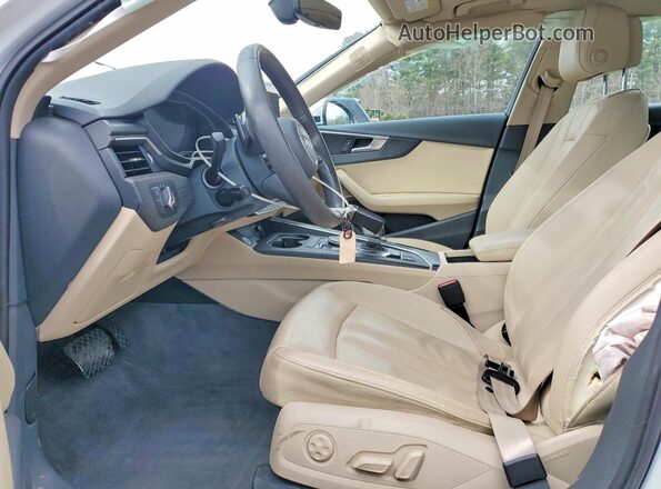 WAUENAF45JA106735 2018 AUDI A4 White Սալոնի դիմացի տեսք