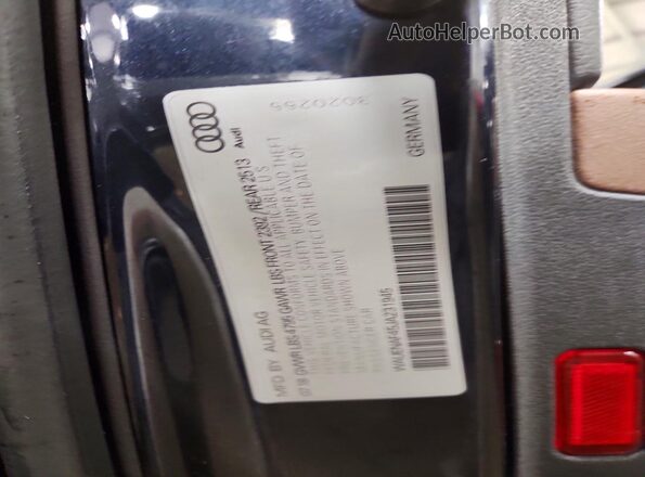 WAUENAF45JA231945 2018 AUDI OTHER Blue 