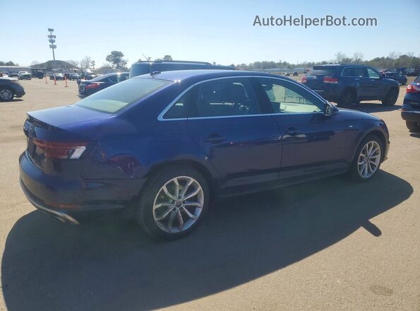 WAUENAF45KA106798 2019 AUDI A4 Blue უკანა მარჯვენა