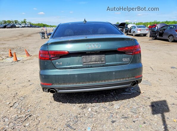 WAUENAF46HN024483 2017 AUDI A4 Green Вид ззаду