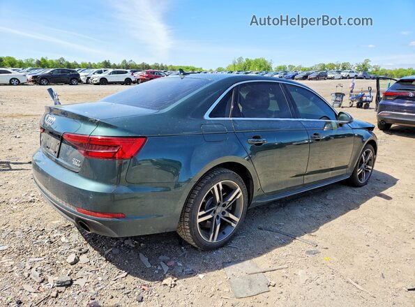 WAUENAF46HN024483 2017 AUDI A4 Green Задня права чверть
