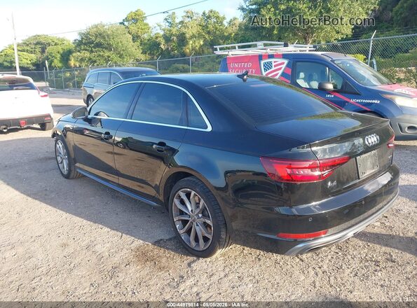 WAUENAF46KA074315 2019 AUDI OTHER Black უკანა მარცხენა