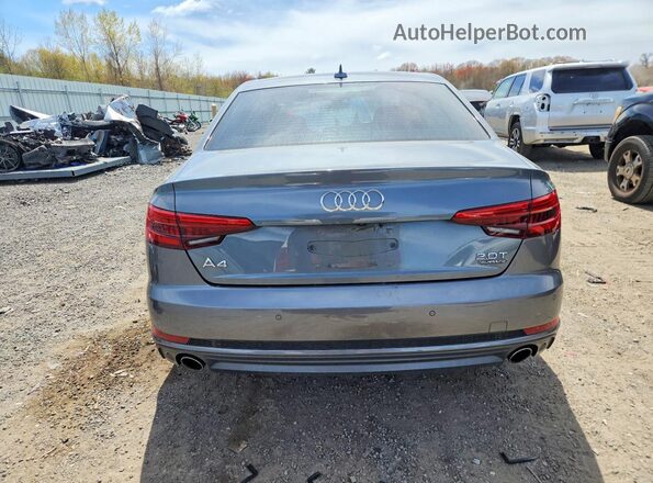 WAUENAF47HN037355 2017 AUDI A4 Gray უკანა ხედი
