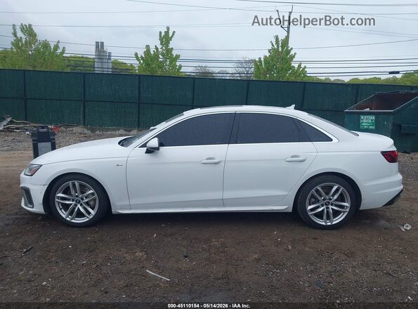 WAUENAF48LA042189 2020 AUDI A4 White სალონის 360-გრადუსიანი ხედი
