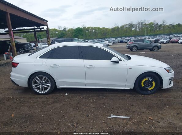 WAUENAF48LA042189 2020 AUDI A4 White უკანა სალონის ხედი