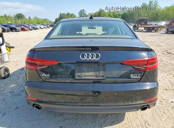 WAUENAF49HN017995 2017 AUDI A4 Black Вид ззаду
