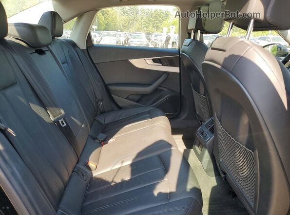 WAUENAF49HN017995 2017 AUDI A4 Black Вид задніх сидінь