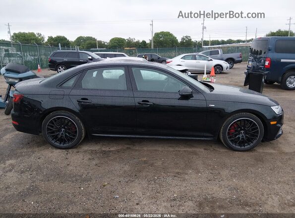WAUENAF49JA039329 2018 AUDI A4 Black Vista interior trasera