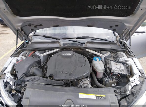 WAUENAF49JA110481 2018 AUDI A4 Silver Vista trasera