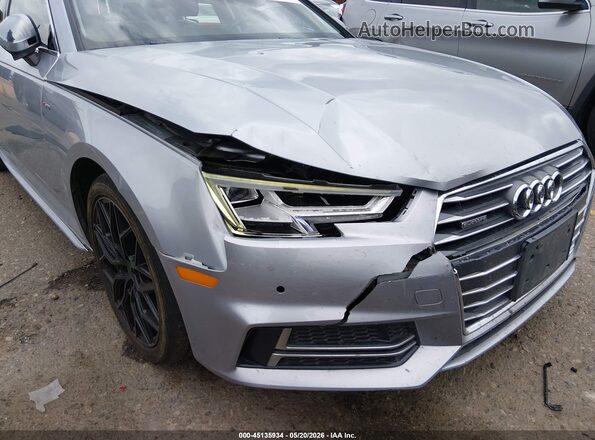WAUENAF49JA110481 2018 AUDI A4 Silver Vista frontal