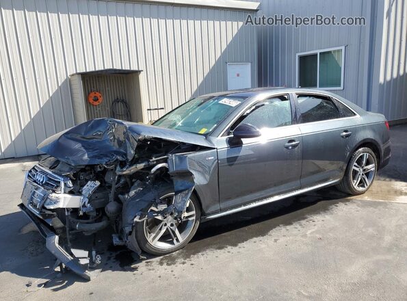 WAUENAF49JA128110 2018 AUDI A4 Серый 