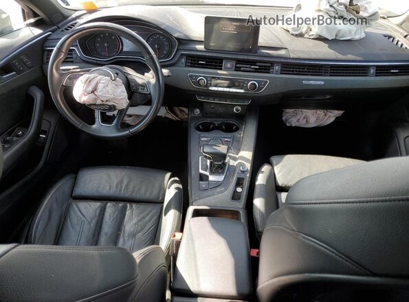 WAUENAF49JA128110 2018 AUDI A4 Серый 