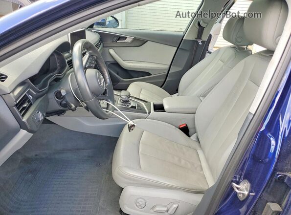 WAUENAF49KA008146 2019 AUDI A4 Blue Սալոնի դիմացի տեսք