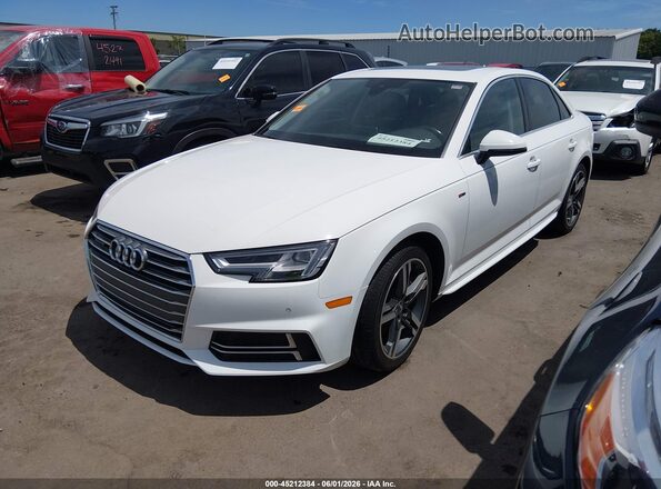 WAUENAF4XHN006262 2017 AUDI A4 White Передня ліва чверть