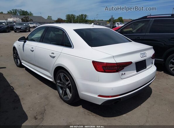 WAUENAF4XHN006262 2017 AUDI A4 White Задня ліва чверть
