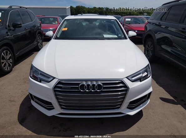 WAUENAF4XHN006262 2017 AUDI A4 White Вид щитка приладів
