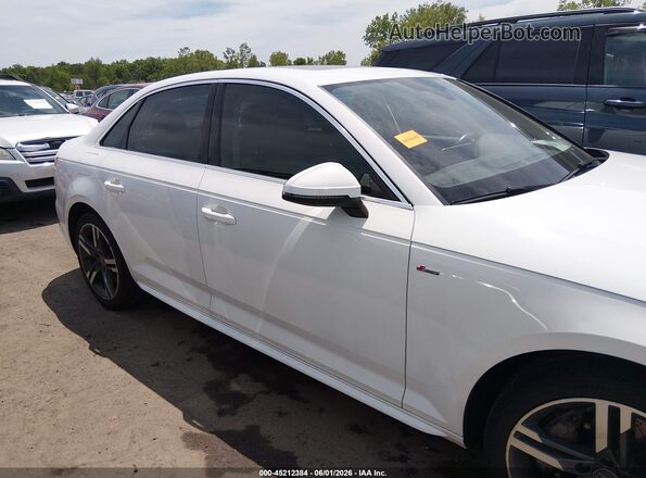 WAUENAF4XHN006262 2017 AUDI A4 White Вид задньої частини салону