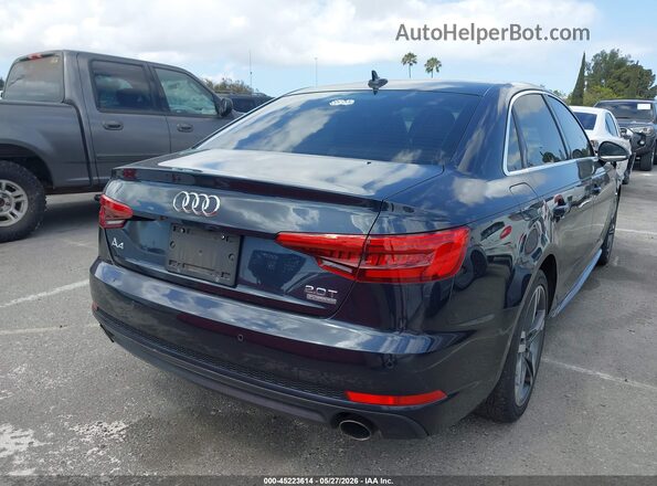 WAUENAF4XHN015365 2017 AUDI A4 Dark Blue Trasero derecho